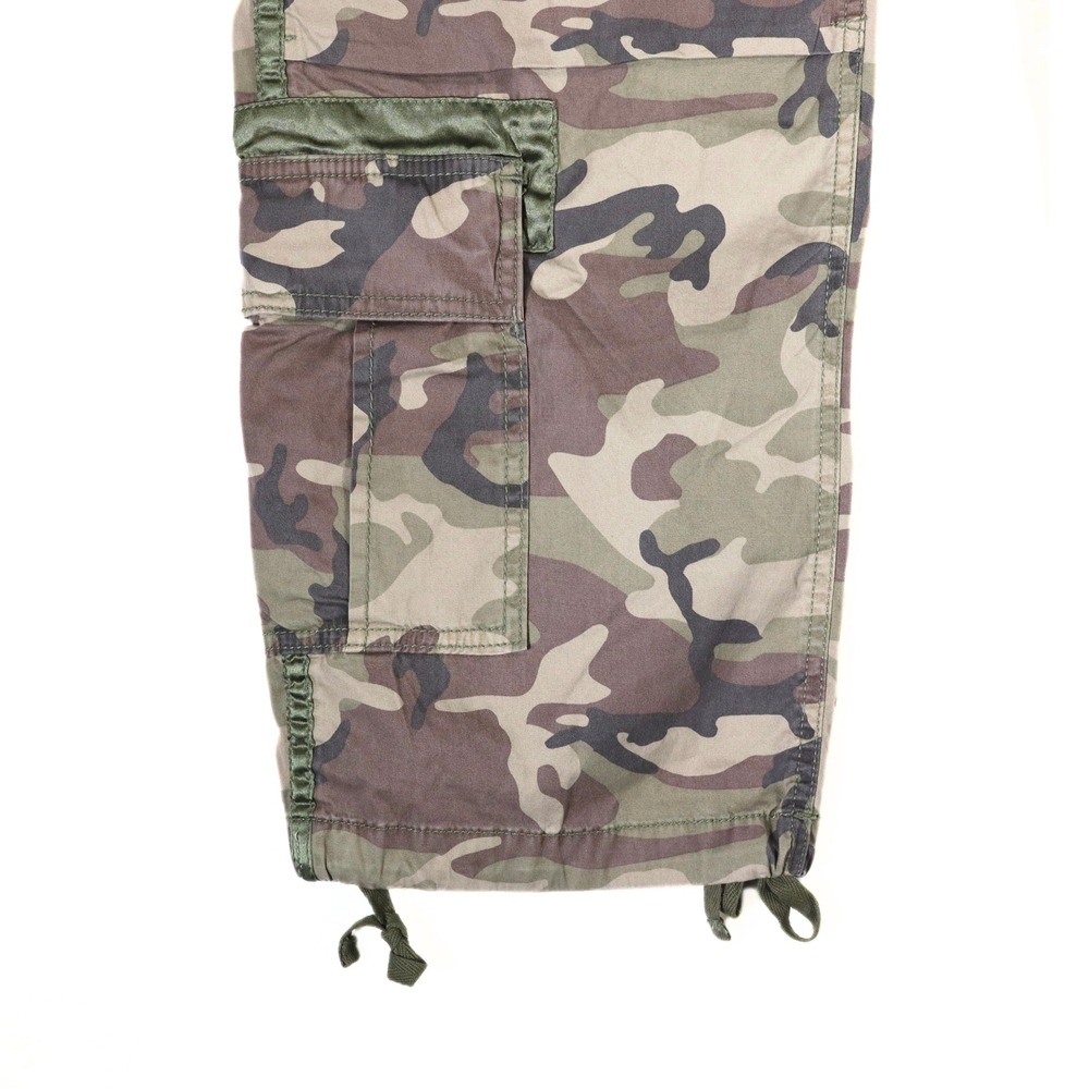 Abercrombie & Fitch Vintage Cargo Pants Womens 29 Camo Green Utility Y2K Multi - Picture 7 of 14